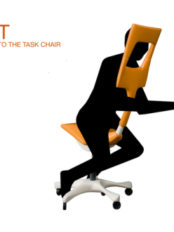 Das Unicum unter den Bürostühlen: der Twist Chair (c) mirayoktem.carbonmade.com
